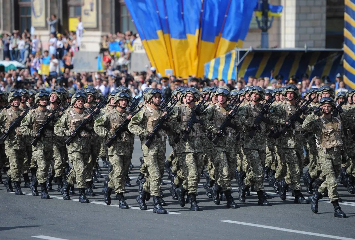 По Крещатику на День Независимости промаршируют военнослужащие стран НАТО. ВИДЕО