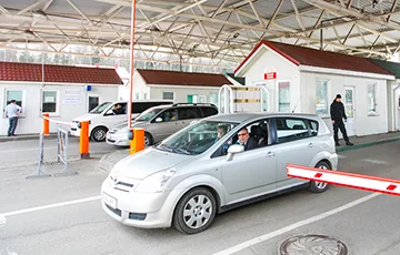 Растут автомобильные очереди на границе Беларуси с Литвой