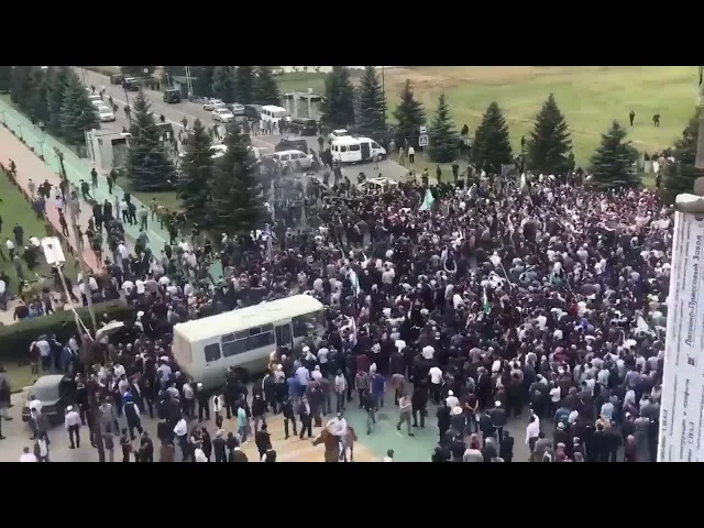 В Інгушетії триває протест проти зміни кордонів із Чечнею - Росія