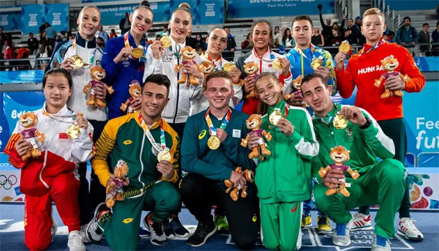 Гімнаст Чепурний приніс Україні четверте "золото" - Юнацька Олімпіада