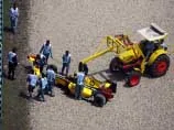 Российский пилот "Формулы-1" попал в аварию на Гран-при Китая