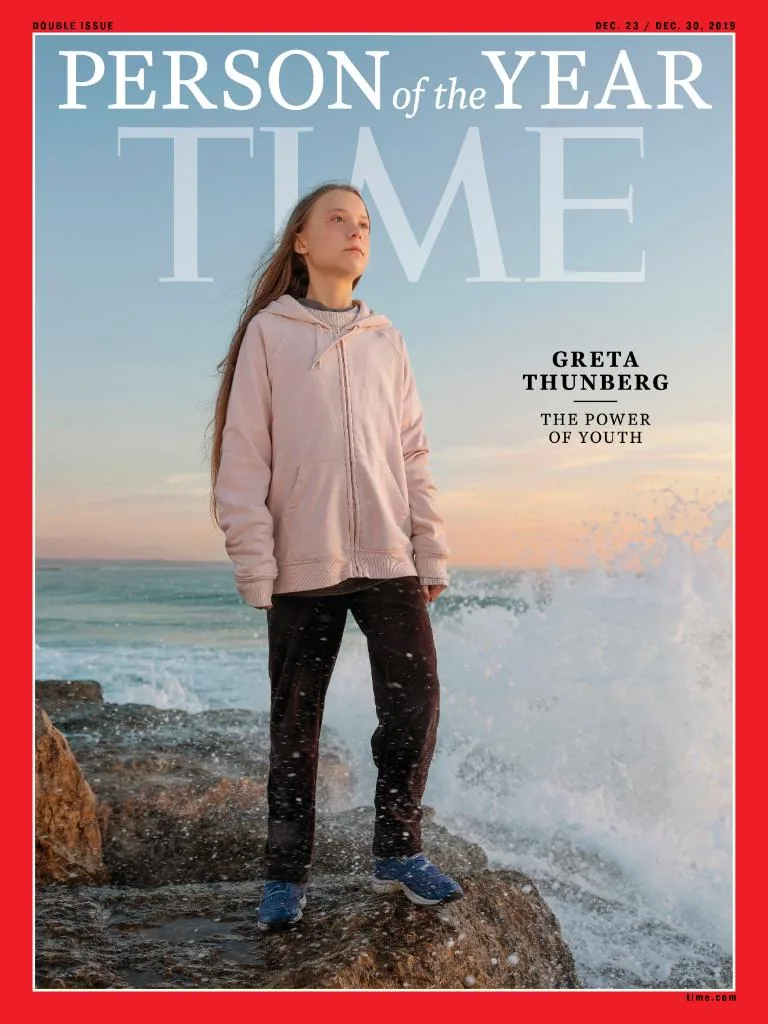 Экоактивистка Грета Тунберг стала человеком года по версии Time