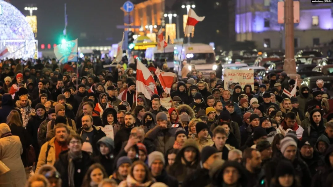 У Мінську проходять акції проти інтеграції з РФ - “жодних союзів з імперською Росією”