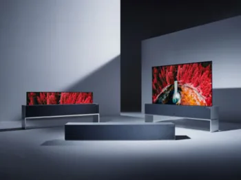 продажа сворачивающейся LG OLED телевизор