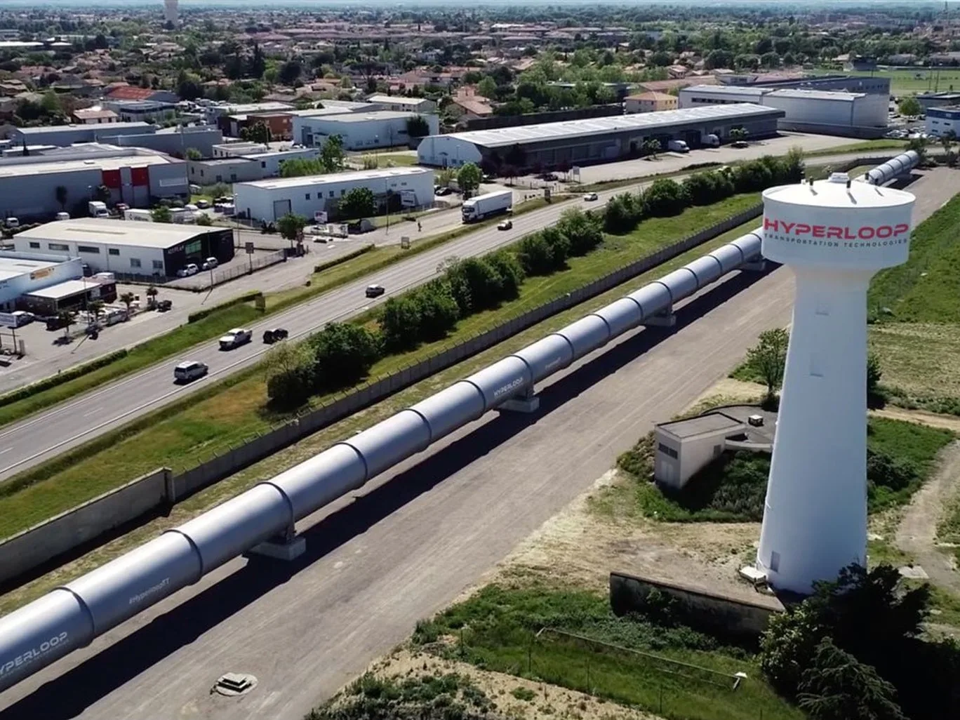 Майже до швидкості звуку розігнався поїзд Hyperloop