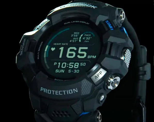 Первые смарт-часы в линейке G-Shock представила Casio. ВИДЕО