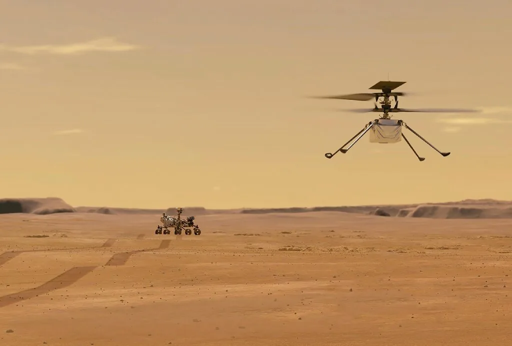 Новые рекорды на Марсе установил вертолет NASA