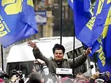 Януковича в Львові зустрічали Цар Медвед, Колян Хазаров та Невільна преса