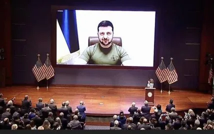 Конгрес США Зеленський закликав зупинити російський терор і дати Україні системи С-300. ВІДЕО