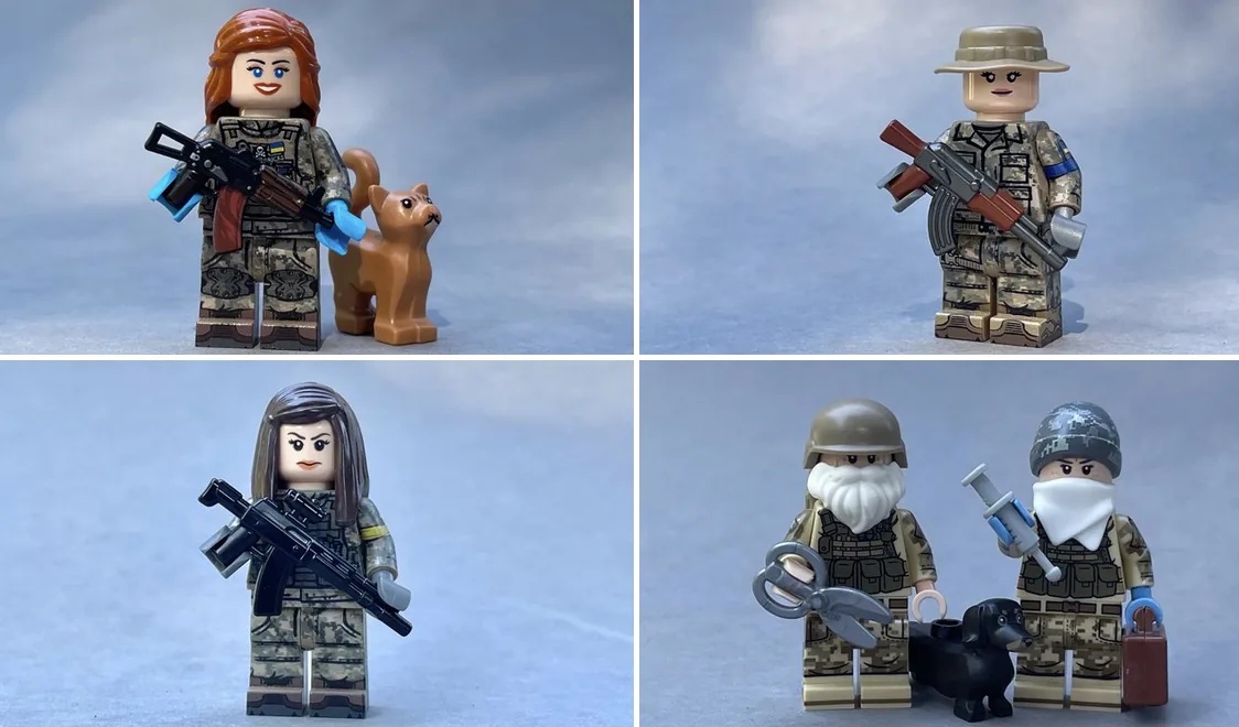Українським захисницям присвячено фігурки Lego