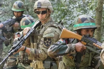 Проведуть спільні військові навчання Китай, Індія та росія