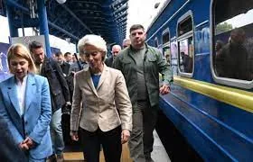 До Києва прибула президентка Єврокомісії