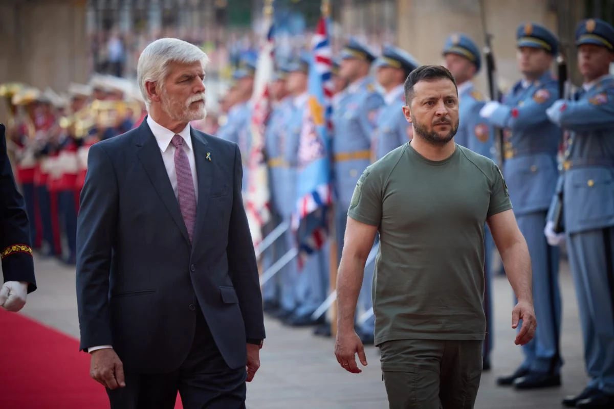 Після Болгарії Зеленський раптово прибув до Чехії