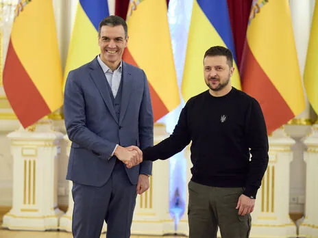 Прибув в Україну прем'єр-міністр Іспанії Педро Санчес