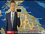 Метеоролог опозорил BBC, показав неприличный жест в прямом эфире. ВИДЕО