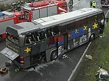 Число жертв аварии польского автобуса на востоке Германии достигло 13 человек