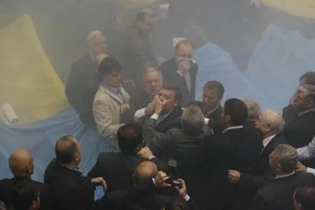 Депутат Гримчак і радник міністра внутрішніх справ Стогній побилися після ток-шоу «Шустер live»